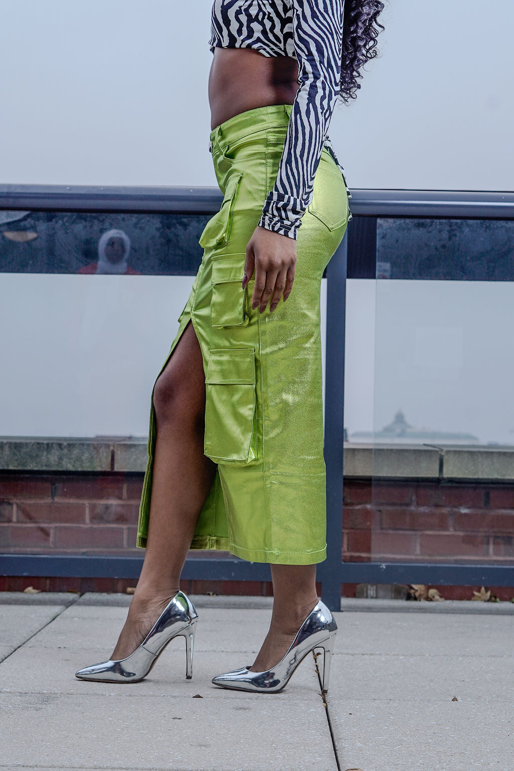 Lime Green Skirt